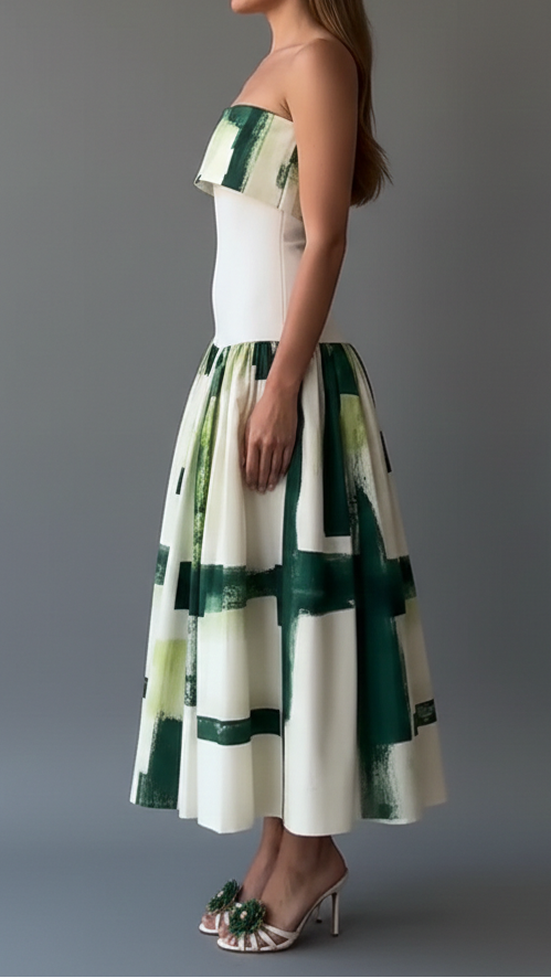 Fashion Slim Sleeveless Evening Dress