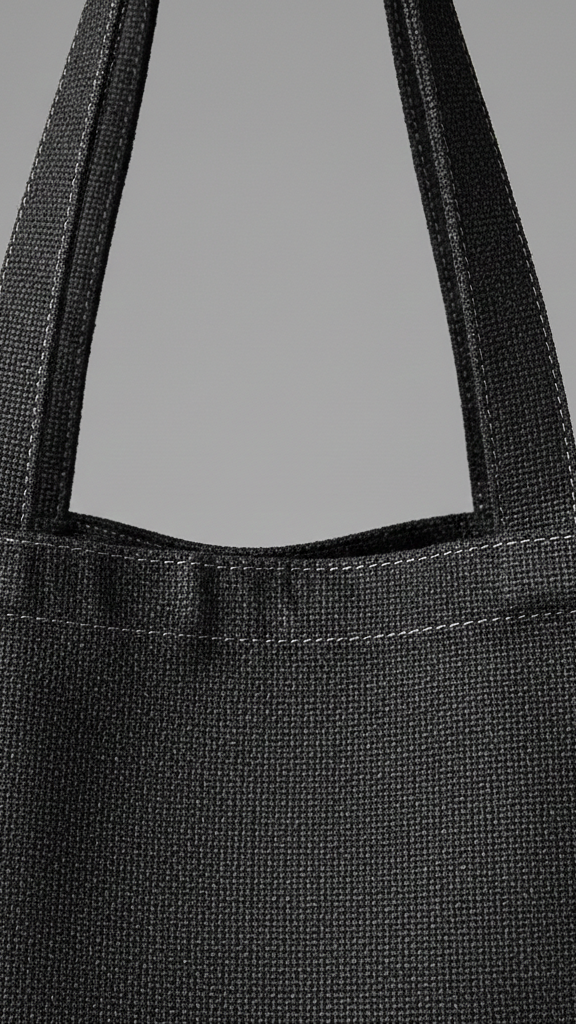 Denim Canvas Tote Bag