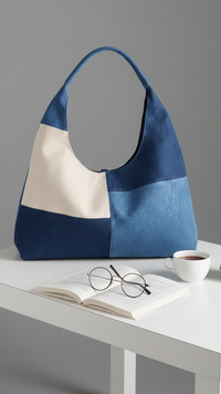 Patchwork Denim Bag - Stylish & Trendy Bags for Every Occasion