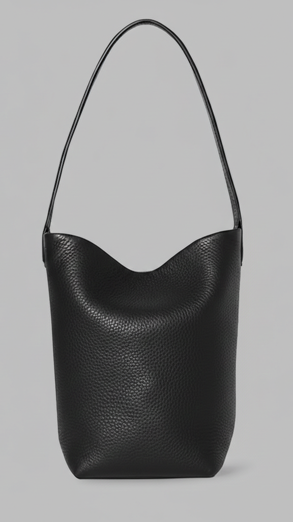 Soft Leather Bucket Bag