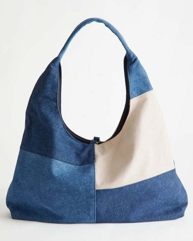 Patchwork Denim Bag