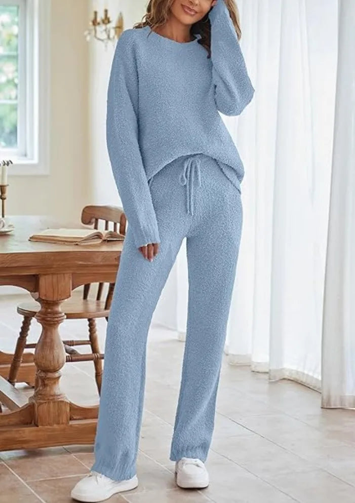 The Cozy Plush Pajama Set