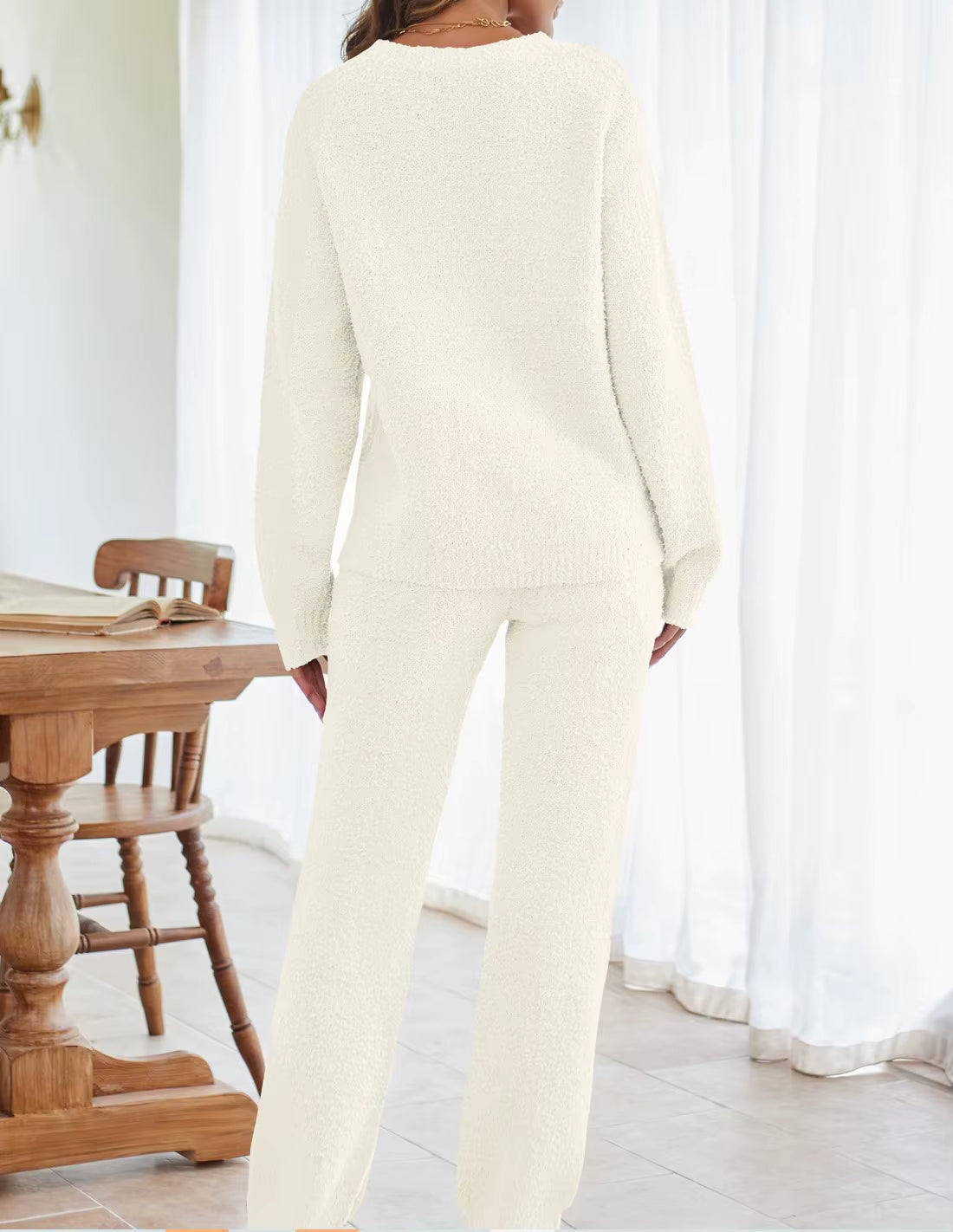 The Cozy Plush Pajama Set