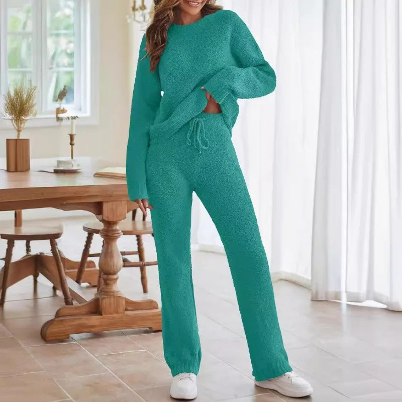 The Cozy Plush Pajama Set