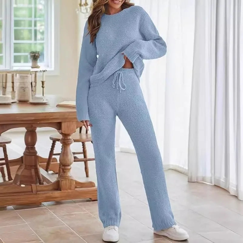 The Cozy Plush Pajama Set