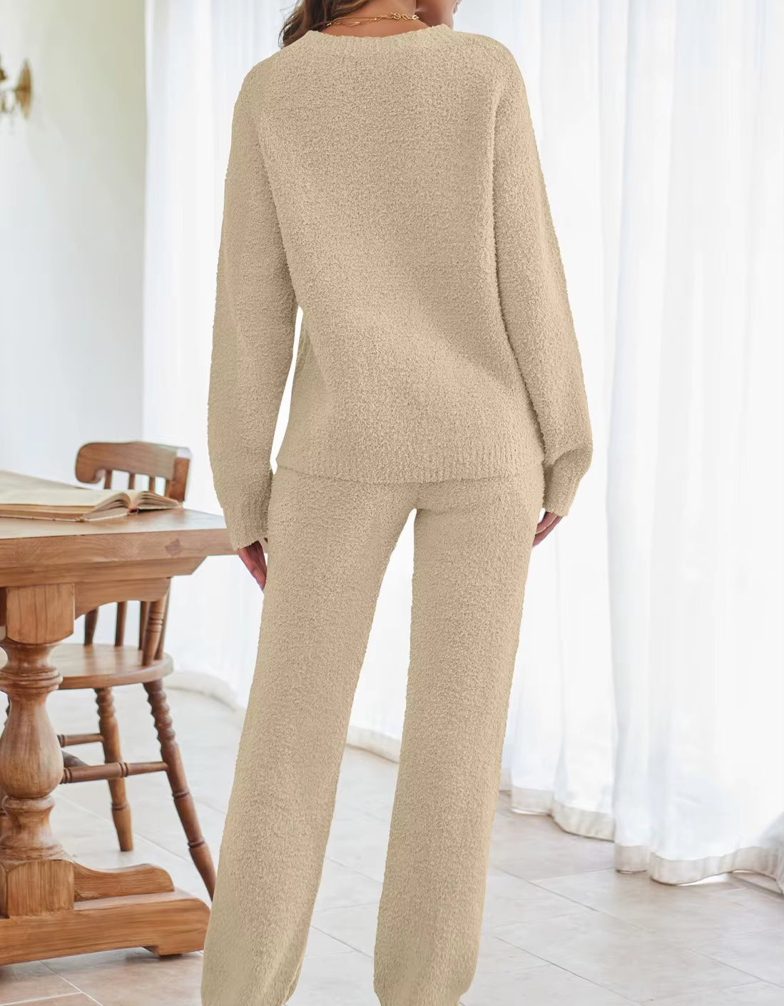 The Cozy Plush Pajama Set