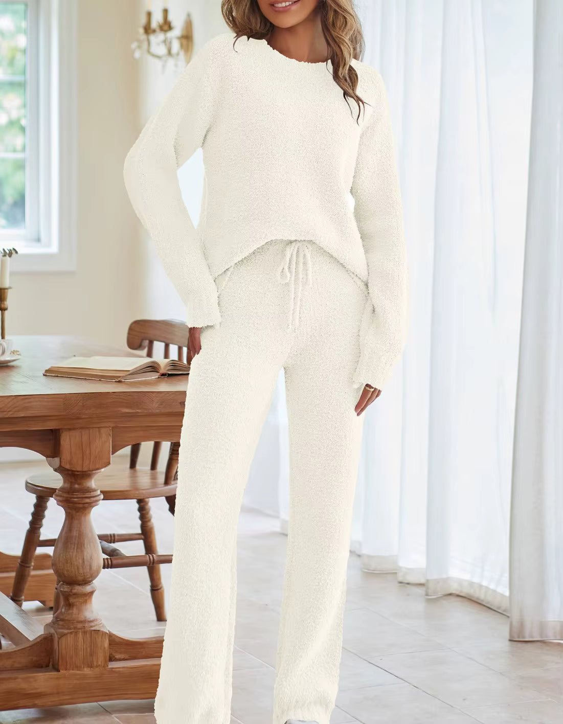 The Cozy Plush Pajama Set